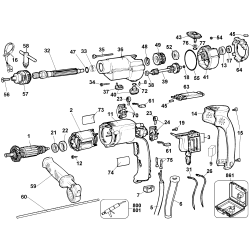 27205 Type 1 Hammer Drill 3 Unid.