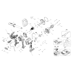 DCD130B Tipo 1 60v Mx/drl E-cltc Sy 1 Unid.