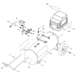 919-16724 Tipo 0 A 3.0hp 15g Hp Um 1stg 12