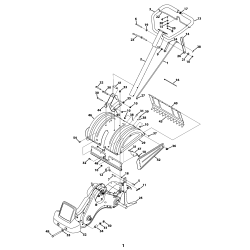 247.299321 Tipo 0 Rear Tine Tiller