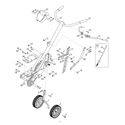 247.299341 Tipo 0 Front Tine Tiller