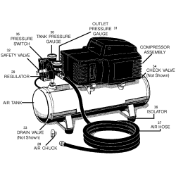 GFAC1025 Tipo 0 A 1.0hp 2.5g Md Um 1stg 1 1 Unid.