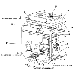 GBFE6010 Tipo 0 G 6000w 11hp B&s 1 Unid.