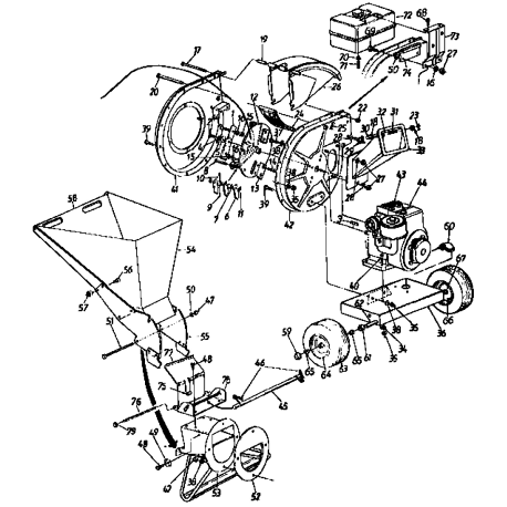 247.795860 Tipo 0 Chipper-shredder