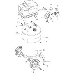 919-16644 Tipo 0 A 3.0hp 15g Vp Um 1stg 12