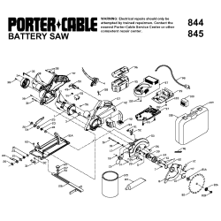 9845 Type 1 Cordless Cir Saw Kit 1 Unid.