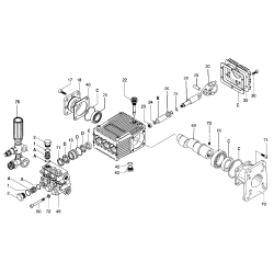 37807 Type 0 P 3500psi 4.0gpm 13hp Hon