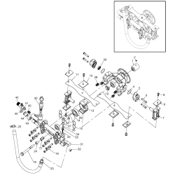 WVRB2320-WK Type 0 P 2300psi 2.0gpm 6.0hp B& 1 Unid.