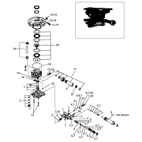 WGV2021 Type 0 P 2000psi 2.0gpm 6.0hp B&