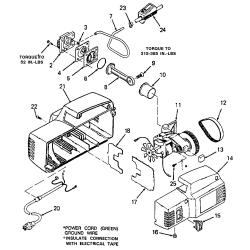 WB-100D Type 0 A .75hp 0g Nt Um 1stg 120 1 Unid.