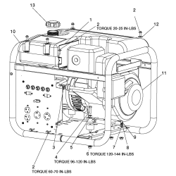 CGBV4000 Tipo 0 G 4000w 7.5hp B&s 10 Unid.