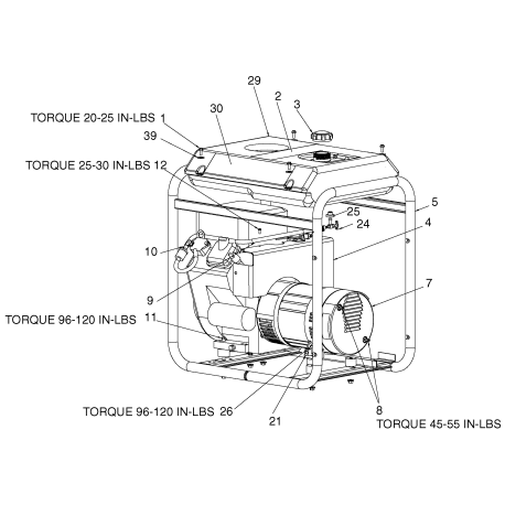 BSV800 Type 0 G 8000w 14hp B&s