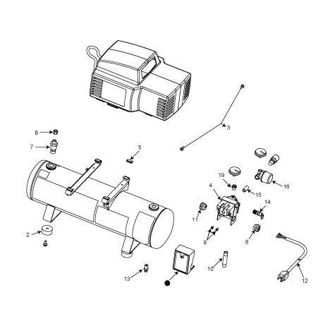 PC2053 Type 1 A 2.0hp 3g Hd Um 1stg 120