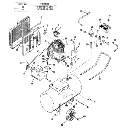 IMCL4520 Type 0 A 4.5hp 20g Hp Ol 1stg 24