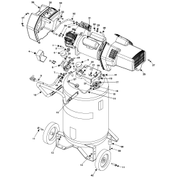 4UP74 Type 1 A 3.5hp 20g Vp Tv 1stg 12 1 Unid.