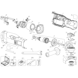 DC411K Type 1 18v Bare Kit Sag 1 Unid.