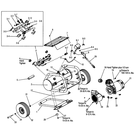 CFFR350B Type 0 A 3.0hp 4.5g Bd Pl 1stg 1