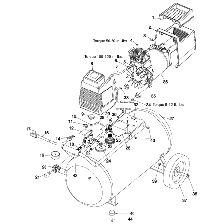 C5100 Type 0 A 4.5hp 20g Hp Pl 1stg 12