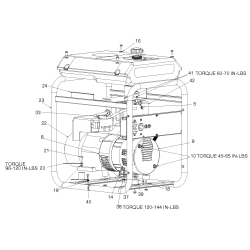 BSI525-W Type 0 G 5250w 10hp B&s Ohv