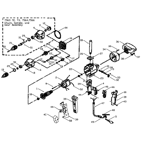 J-7566 Type 1 1/2in Dr 1000rpm Xhd