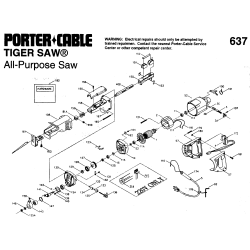 J-637 Type 1 V/s Tiger Saw 3 Unid.