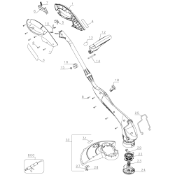 ST7200 Type 1 14 Trimmer/edger 2 Unid.