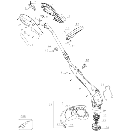 ST7200 Type 1 14 Trimmer/edger