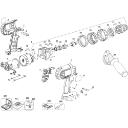 DC927N Tipo 1 18v Hmrdrill/driver 1 Unid.