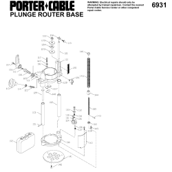 693 Type 1 Plunge Base Router 1 Unid.