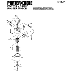 875581 Tipo 1 Oem Router Motor 1 Unid.