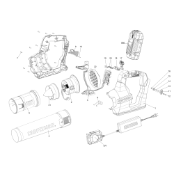 CMCBL760E1 Tipo 1 60v Axial Blower 1 Unid.