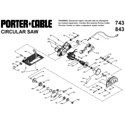 J-9743 Type 1 7 1/4 Frame Saw Kit 10 Unid.