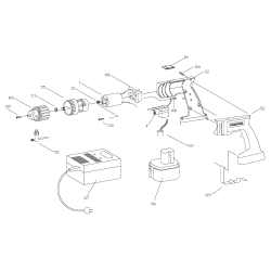 J-854 Type 1 Cordless 12v Drill