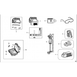 DCE0822G Type 1 Crossline Laser