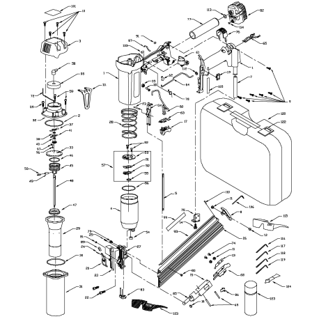 CDA250 Type 1 Bammer 15ga Da Nail