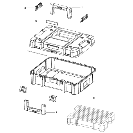 DWST17807 Tipo 0 Tstak Flat Top