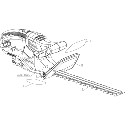 TR116 Tipo 1 16 Hedge Trimmer 13 Unid.