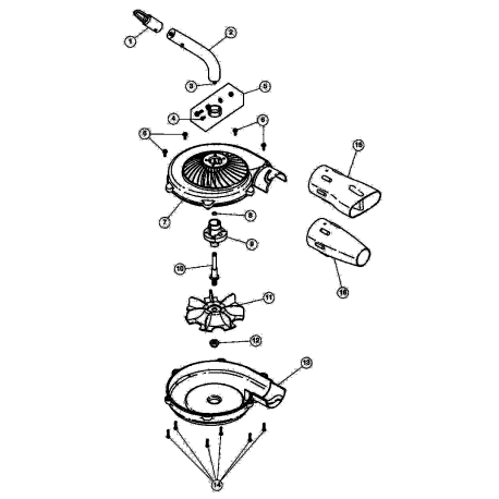 316.792420 Tipo 0 Blower Attachment