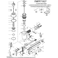 FMFP71927 Tipo 0 16g Fin Nailer 2 Unid.