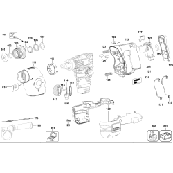 DC213KB Tipo 1 18v Hammer 1 Unid.