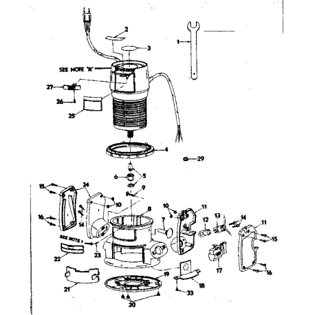 315.17490 Tipo 0 Craftsman Router