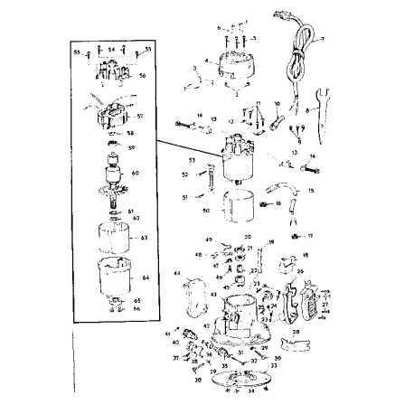 315.17371 Tipo 0 Craftsman Router