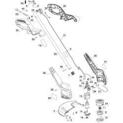 ST4500 Type 1 12 String Trimmer 1 Unid.