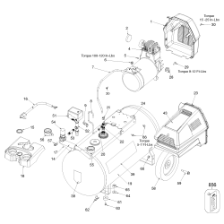 919-72470 Tipo 0 A 5.5hp 20g Hp Pl 1stg 12