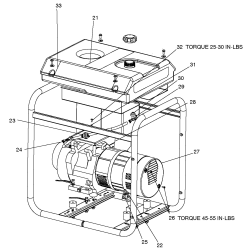 919-67004 Tipo 0 G 4250w 9hp Honda