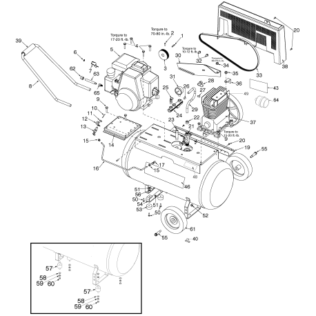 919-15726 Tipo 0 A 5.0hp 20g Hp Ol 1stg Ga