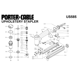 US585 Type 1 Upholstery Stapler