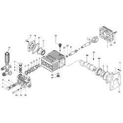 3204CWH Tipo 0 P 3200psi 4.0gpm 11hp Hon