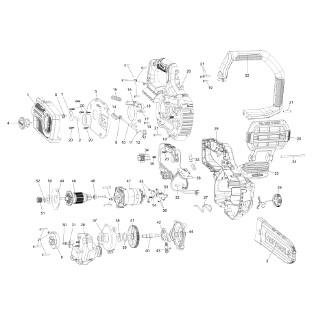 CMCCS620M1 Type 1 20v Max Compact Chainsaw