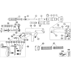 52000-PWR Type 0 P 3500 Powder Tool Deluxe 1 Unid.